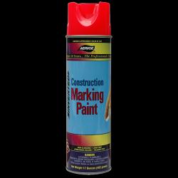 Paint, marking, construction, flor red