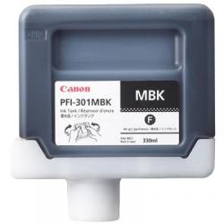PFI-301MBK, ink cartridge, pigment matte black, 330ml