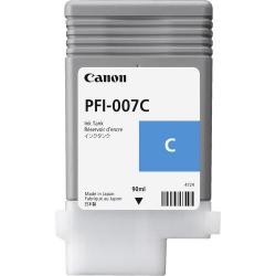 PFI-007C, ink cartridge, dye cyan, 90ml