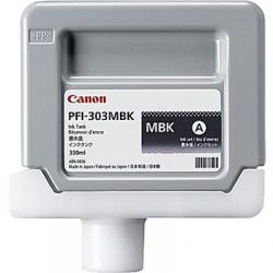 PFI-303MBK, ink cartridge, pigment matte black, 330ml