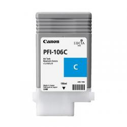 PFI-106C, ink cartridge, pigment cyan, 130ml