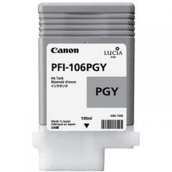 PFI-106PGY, ink cartridge, pigment photo gray, 130ml