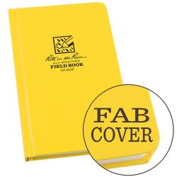 Field book, hardbound, fabrikoid cover, all-weather, field