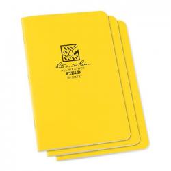 All Weather Stapled Notebooks 3-pk, Pattern: Field