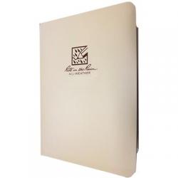 Field binder, 1/2, tan