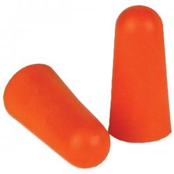 Ear plugs, uncorded, disposable, foam, orange, 200per/bx