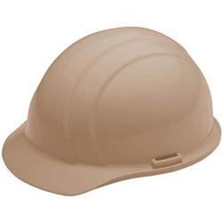Americana Hard hat, 4-pt ratchet, standard brim, non vented, color: beige