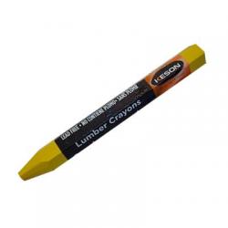 Lumber crayons, yellow, per dz