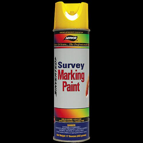 Paint, marking, survey, fluor yellow
