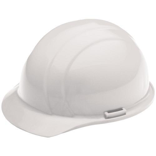 Americana Hard hat, 4-pt ratchet, standard brim, non vented, color: white